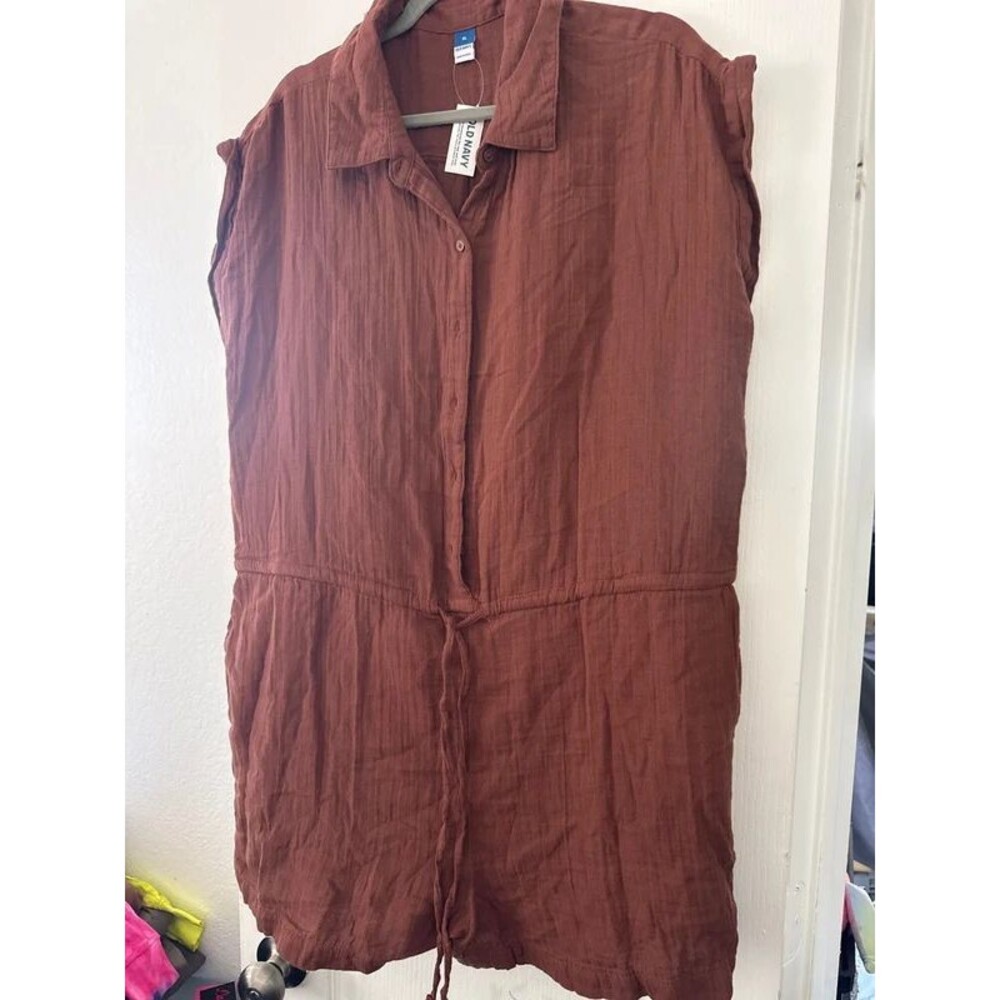 Old Navy, Chocolate XL short romper